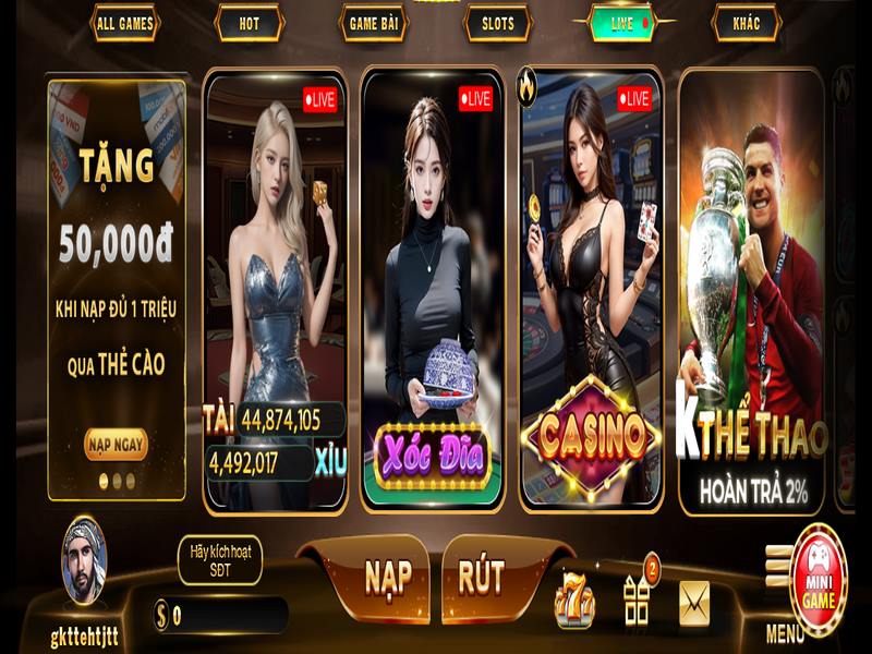 Game chất lượng của Hitclub68